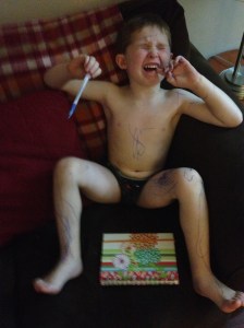 "But I want to look like those guys on TV"