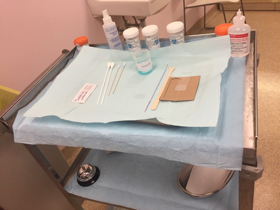 cervical cancer biopsy